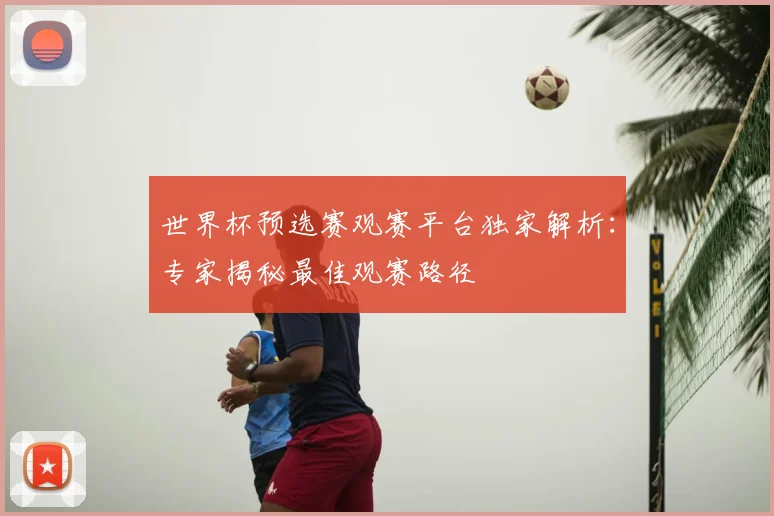 世界杯预选赛观赛平台独家解析:专家揭秘最佳观赛路径